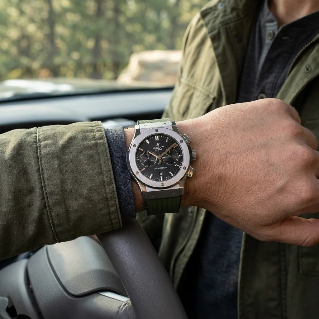 Classic Fusion Chronograph King Green